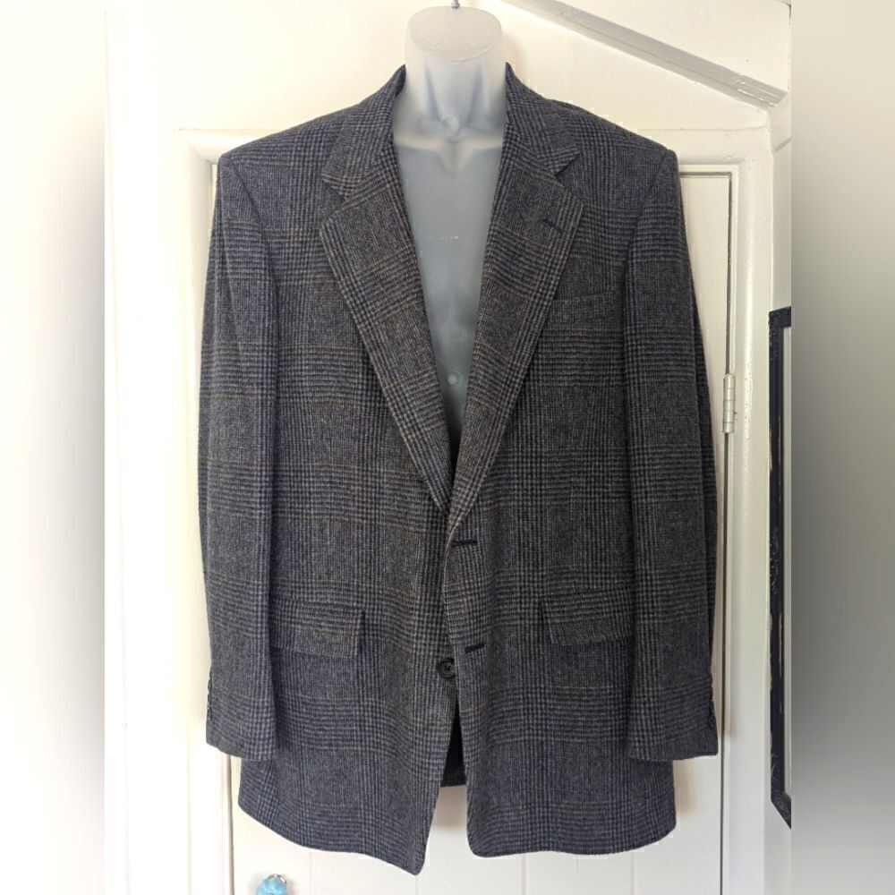 Hart Schaffner & Marx Work Blazer Poetcore Dark Academia Preppy Collegiate 44L